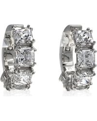 Swarovski - Millenia Clip Earrings Pair Rhodium Shiny - Lyst