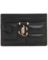 Jimmy Choo - Umika Avenue Leather Card Case - Lyst
