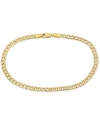 Amour - 3Mm Curb Link Chain Bracelet - Lyst