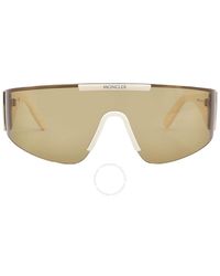 Moncler - Ombrate Honey Shield Sunglasses Ml0247 25e 00 - Lyst