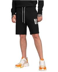 Michael Kors - Drawstring Logo-Print Shorts - Lyst