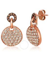 Le Vian - Chocolate Diamonds Pave Links Earrings Set - Lyst