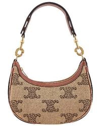 Celine - Leopard Triomphe Medium Ava Strap Bag - Lyst
