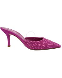 Paris Texas - Pink Ruby Hollywood Pointed-toe Mules - Lyst