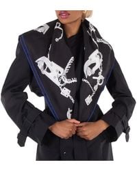 Burberry - Knight Hardware-Print Scarf - Lyst