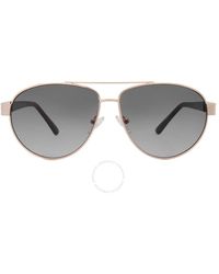 Guess Factory - Smoke Gradient Pilot Sunglasses Gf0414 32b 60 - Lyst