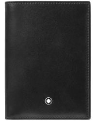 Montblanc - Meisterstuck 4Cc Leather Wallet - Lyst