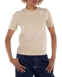 Burberry - Equestrian Knight-Patch Cotton T-Shirt - Lyst