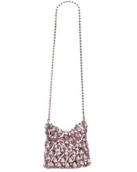 Self-Portrait - Self-Portrait Crystal Crossbody Bag - Lyst