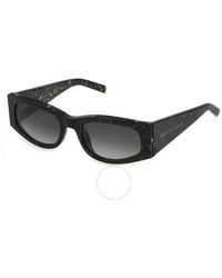 Philipp Plein - Grey Gradient Oval Sunglasses Spp025s 0869 55 - Lyst