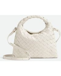 Bottega Veneta - Intrecciato Mini Hop Crossbody Bag - Lyst