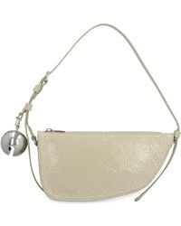 Burberry - Shield Sling Leather Shoulder Bag - Lyst