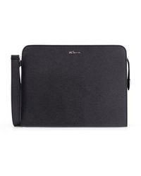 Kiton - Leather Clutch - Lyst