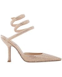 Rene Caovilla - Rene Caovilla Cleo Pump With Crystals - Lyst