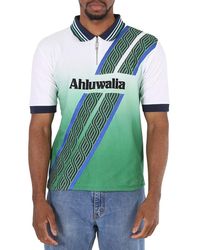 Ahluwalia - Football Short Sleeve Cotton Polo Shirt - Lyst