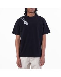 Burberry - Shield Crewneck Cotton T-Shirt - Lyst