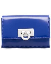 Ferragamo - Card Case With Gancini Clasp - Lyst