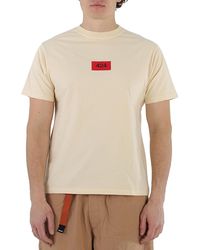 424 - Box Logo Embroidered T-Shirt - Lyst