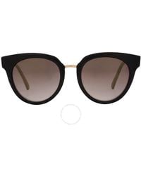 Guess Factory - Smoke Mirror Teacup Sunglasses Gf0309 01c 52 - Lyst