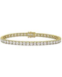 Created Forever - 9 1/2Ct Tw Lab-Grown Diamond Tennis Bracelet - Lyst