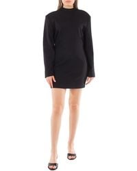 Anine Bing - Adeline Virgin Wool Blend Mini Dress - Lyst