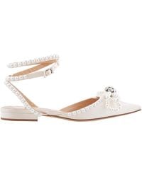 Mach & Mach - Pointed Toe Ballet Flats, Brand Size 36 (Us - Lyst