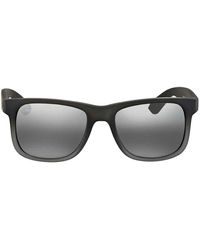 Ray Ban Synthetic Ray Ban Justin Polarized Blue Classic For Men Lyst