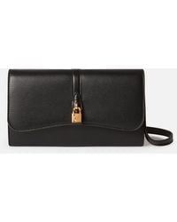 Stella McCartney - Stella Ryder Wallet With Strap Embossed Grainy Eco Alter Mat - Lyst