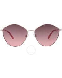 Calvin Klein - Pink Gradient Oval Sunglasses Ckj22202s 717 61 - Lyst