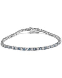Haus of Brilliance - 14K 4.0 Cttw Alternating And Lab Grown Diamond Tennis Bracelet - Lyst