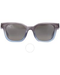 Maui Jim - Shore Break Neutral Grey Square Sunglasses 822-06m 50 - Lyst