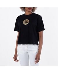 Versace - T-Shirt With Medusa Head - Lyst