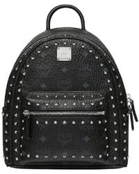 MCM - Mini Visetos Stark Backpack - Lyst