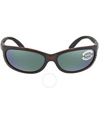 Costa Del Mar - Fathom Green Mirror Polarized Glass Sunglasses Fa 10 Ogmglp 61 - Lyst