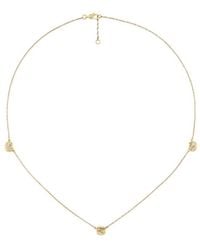 Gucci - Interlocking G 18K Necklace - Lyst