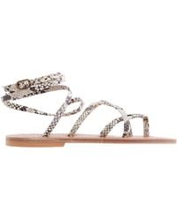 K. Jacques - Crisscrossed Straps Zenobie Sandals, Brand Size 36 (Us - Lyst