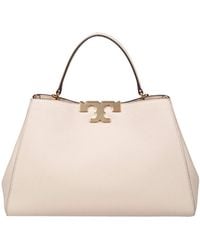 Tory Burch - Eleanor Satchel Leather Bag - Lyst