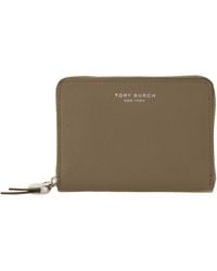 Tory Burch - Medium Romy Leather Zip Wallet - Lyst