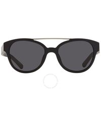 3.1 Phillip Lim - X Linda Farrow Black Oval Sunglasses - Lyst