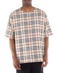 Burberry - Check Willesden T-Shirt, Size X-Small (Youth - Lyst