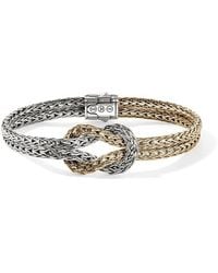 John Hardy - Love Knot Bracelet, Sterling, 7Mm Size Um - Lyst