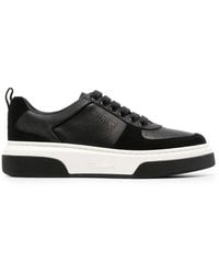 Ferragamo - Ferragamo Cassina Low-Top Gancini Sneakers - Lyst