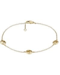 Gucci - Interlocking G 18Ct Bracelet - Lyst