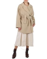 Acne Studios - Cold Belted Wool Coat - Lyst