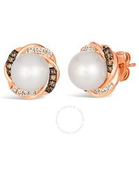 Le Vian - Ladies Vanilla Pearls Earrings Set - Lyst