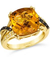Le Vian - Ladies Semi Precious Ring Featuring 6 3/4 Cts. Cinnamon Citrine Set - Lyst