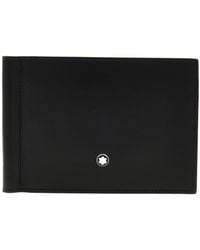 Montblanc - Meisterstuck Leather Wallet With Money Clip - Lyst