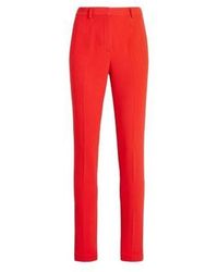 Roberto Cavalli - Double Stretch Crepe Trousers, Brand Size 38 Us - Lyst
