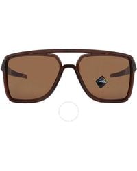 Oakley - Castel Prizm Bronze Rectangular Sunglasses Oo9147 914703 63 - Lyst