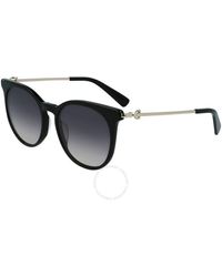 Longchamp - Grey Gradient Phantos Sunglasses Lo693s 001 52 - Lyst